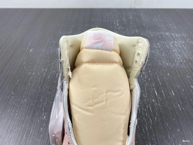 Bmlin Shoes Pink OG Jordan Air Retro (Women's) High 1 Washed FD2596-600 0811